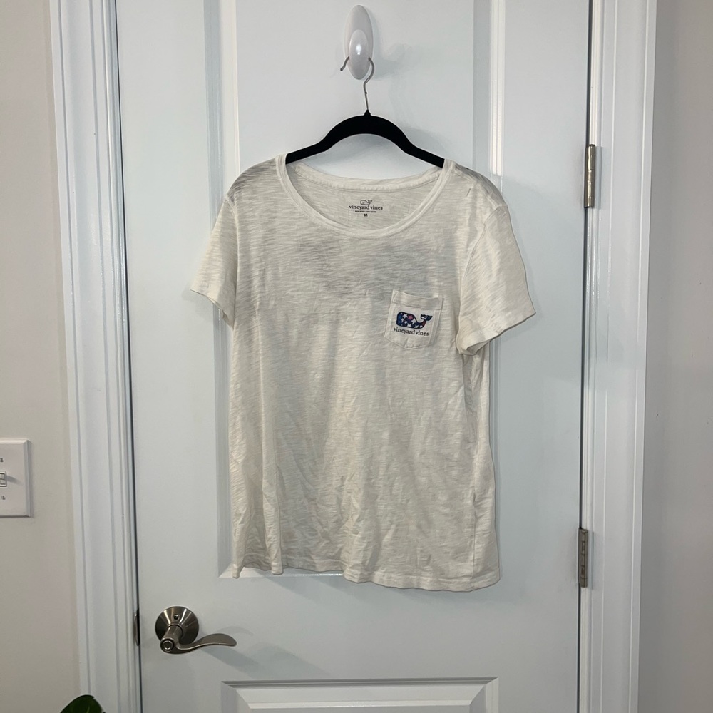 White Vineyard Vines 4th of July Edition Shirt